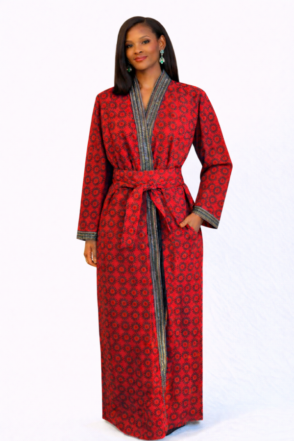 Dorothy Long Kimono – Crimson Sun Edition