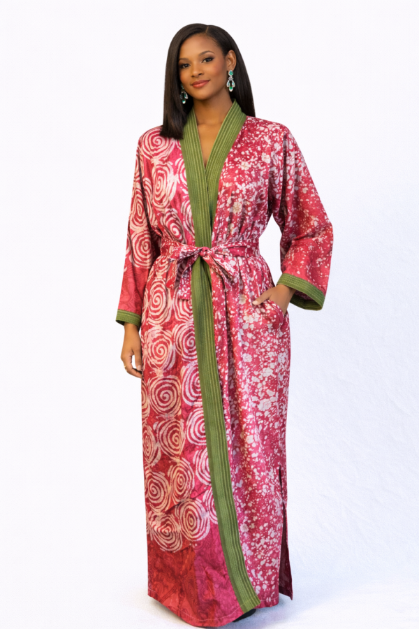 Dorothy Long Kimono – Crimson Spiral Edition