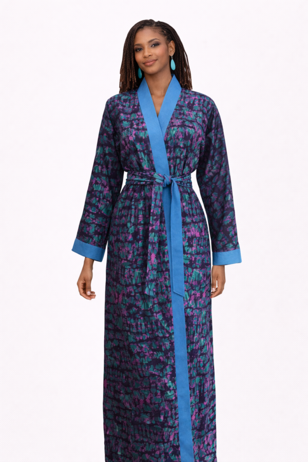 Dorothy Long Kimono – Midnight Bloom Edition