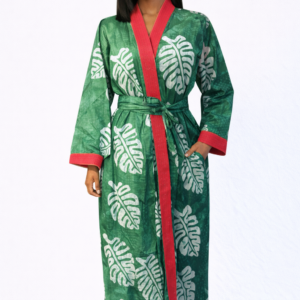 Dorothy Long Kimono – Verdant Leaf Edition