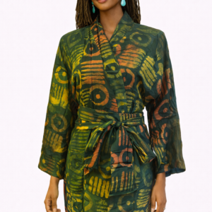 The Lurabelle Kimono — Forest Geometry Edition