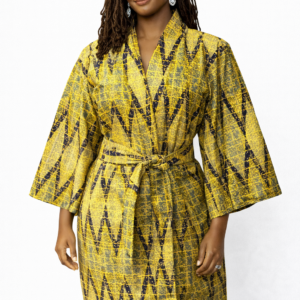 The Lurabelle Kimono — Golden Zigzag Edition