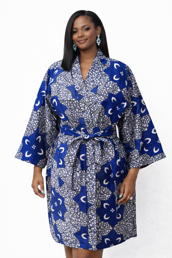 The Lurabelle Kimono — Indigo Petal Edition